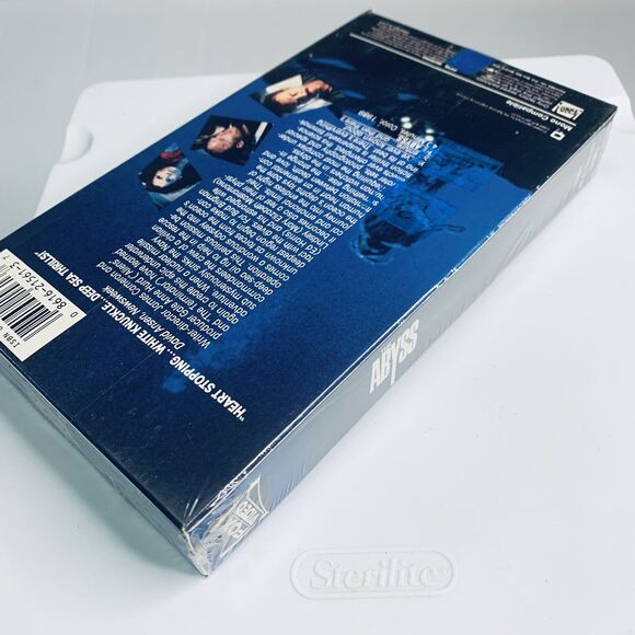 The Abyss VHS 1989 Factory Sealed 20th Century Fox VCR Deep Sea Thriller Harris - Picture 9 of 12